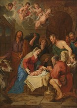 The Adoration of the Shepherds, c.1640-c.1650. Creator: Gaspar de Crayer.