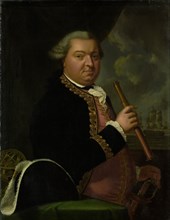 Willem Crul (1721-81), Rear Admiral, 1770-1801. Creator: Unknown.