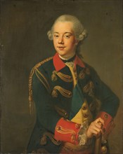 Portrait of William V, Prince of Orange-Nassau, 1763-1776. Creator: Johann Georg Ziesenis.