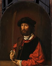 Portrait of Ruben Parduyn, after c.1644. Creator: Jan Gossaert.