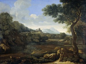Landscape, 1640-1645. Creator: Gaspard Dughet.