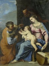 The Holy Family, 1640-1660. Creator: Raffaello Vanni.