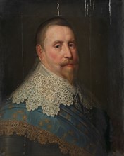 Portrait of Gustav II Adolf (1594-1632), King of Sweden, in or after c.1633. Creator: Unknown.