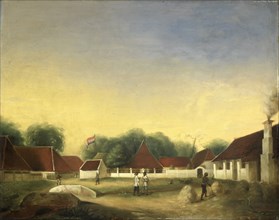 A Sugar Factory (?) on Java, 1849. Creator: Herman Theodorus Hesselaar.