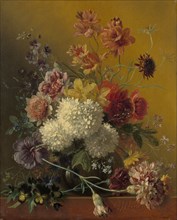 Still Life with Flowers, 1820-1861. Creator: Georgius Jacobus Johannes van Os.