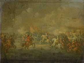 A Cavalry Skirmish, c.1645. Creator: Unknown.