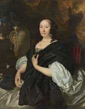 Portrait of Catharina van der Voort, 1667. Creator: Abraham Lambertsz. Van Den Tempel.