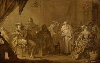 A Musical Party, c.1635-c.1645. Creator: Adriaen van de Venne.