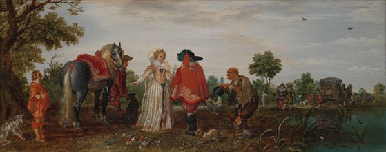 Spring, 1625. Creator: Adriaen van de Venne.