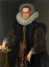 Portrait of a Woman, probably Maria Schuurman (1575-1621), c.1599-c.1600. Creator: Anon.