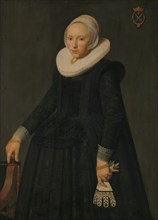 Portrait of Trijntje Tijsdr van Nooij (1606/07-1646), 1631. Creator: Anon.