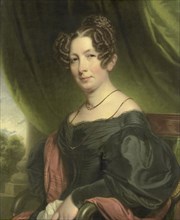 Maria Antoinette Charlotte Sanderson (1782-1859), Wife of Johan Fraser, 1835. Creator: Charles Howard Hodges.