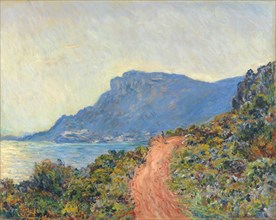 La Corniche near Monaco, 1884. Creator: Claude Monet.