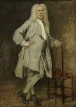 Portrait of Jan Lepeltak, Timber Merchant in Amsterdam, Patron of the Aalmoezeniersweeshuis Orphanag Creator: Cornelis Troost.