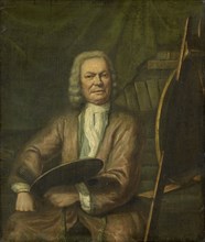 Portrait of Jan Maurits Quinkhard, Painter, 1771. Creator: Cornelis Wever.