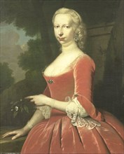 Portrait of a Woman, 1748. Creator: Frans van der Mijn.