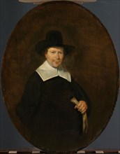 Gerard Abrahamsz van der Schalcke (1609-67). Haarlem Cloth Merchant, 1644. Creator: Gerard Terborch II.