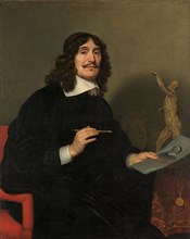 Portrait of an Artist, 1655. Creator: Gerrit van Honthorst.