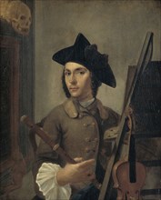Self-Portrait, 1745-1760. Creator: Gerrit Backhuijzen.