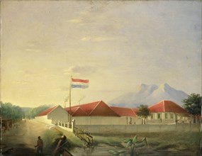 A Factory on Jawa, 1851. Creator: Herman Theodorus Hesselaar.