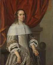 Portrait of a Woman, 1663. Creator: Hendrick Cornelisz van Vliet.