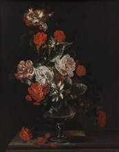 Still Life with Flowers, 1700-1720. Creator: Jacob Campo Weyerman.