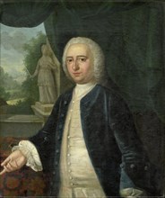 Portrait of Johan Willem Parker, Lord of Saamslag, Geersdijk, Wissekerke, Cats and Soelekerke, Burgo Creator: Jacob Jan Nachenius.