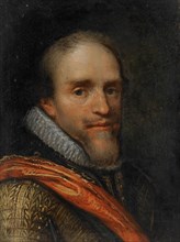 Portrait of Maurice (1567-1625), Prince of Orange, after c.1612. Creator: Jacob Lyon.