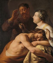 Samson and Delilah, 1630-1635. Creator: Jan Lievens.