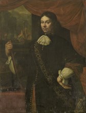 Portrait of Cornelis Jacobsz de Boer, Captain in the Navy, 1674. Creator: Jan van Neck.