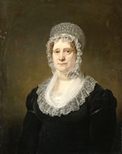 Portrait of Sara de Haan, Widow of the Amsterdam Underwriter Cornelis Hartsen, 1820-1832. Creator: Jan Willem Pieneman.