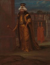 Sultan Mahmud I, c.1730-c.1737. Creator: Jean Baptiste Vanmour.