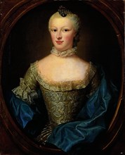 Portrait of Margaretha Cornelia van de Poll, Wife of Cornelis Munter, 1750. Creator: Jean Fournier.