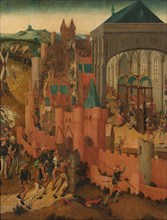 The Siege of Rhenen, c.1499-c.1525. Creator: Master of Rhenen.