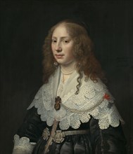 Portrait of Aegje Hasselaer, 1640. Creator: Michiel van Mierevelt.