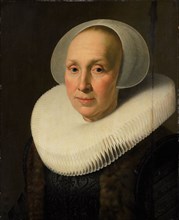 Portrait of Margriet Benningh (1565-1641), c.1629-c.1640. Creator: Nicolaes Eliasz Pickenoy (attributed to).