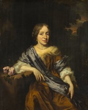 Portrait of Catharina Pottey, Sister of Willem and Sara Pottey, 1661-1693. Creator: Nicolaes Maes.