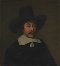 Portrait of a Man, possibly Jan de Hooghe (1608-1682), 1658. Creator: Paulus Hennekyn.