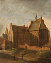 Convent of Saint Agnes in Utrecht, 1650-1658. Creator: Pieter des Ruelles.