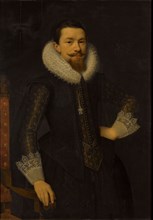 Portrait of Pieter Boudaen Courten (1594-1668), 1619. Creator: Salomon Mesdach.