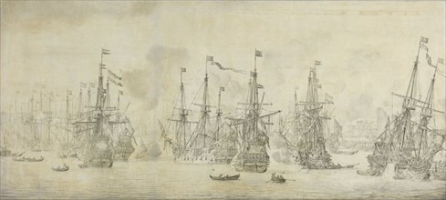 The Failed Attack of the English on the Return Fleet in the Port of Bergen, Norway