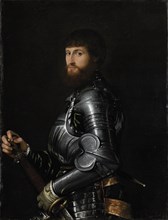 Portrait of a Nobleman in Armor, 1540-1560. Creator: Anon.
