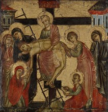 The Deposition and the Entombment, c.1290. Creator: Anon.