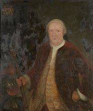 Portrait of Petrus Albertus van der Parra, Governor-General of the Dutch East India Company, c.1762. Creator: Anon.
