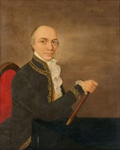 Portrait of Johannes Siberg, Governor-General of the Dutch East Indies, c.1800. Creator: Anon.