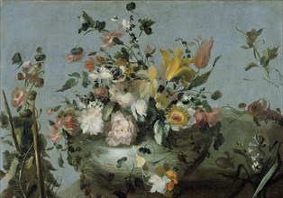 Flowers, c.1700-c.1799. Creator: Anon.