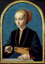 Portrait of Elisabeth Bellinghausen (c.1520- after 1570), 1538-1539. Creator: Bartholomaeus Bruyn the Elder.