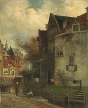 Cityscape, 1860-1905. Creator: Ferdinand Carl Sierig.
