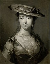 Head of a Young Woman, 1756. Creator: Frans van der Mijn.