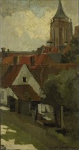 The Tower of Gorkum, c.1880-c.1908. Creator: George Hendrik Breitner.